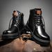 Hacken Martin Stiefel Retro-Arbeitsschuhe High-Top-Wüstenstiefel Lederschuhe mit dicken Sohlen im britischen Stil können im Namen anderer versandt werden_voghion.com