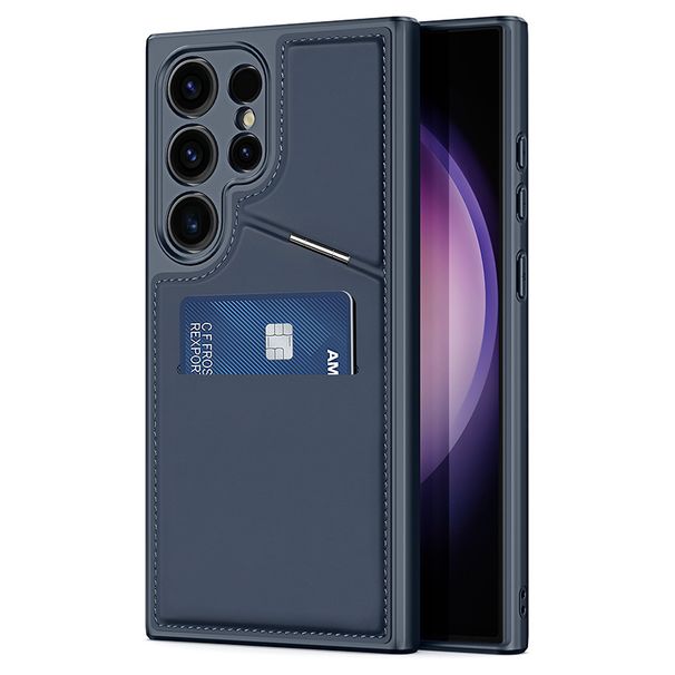 Forbrugerelektronik Mobiltelefoncover Tre-i-en Dobbelt Kortholder Magnetisk Holder S24+ Beskyttende Cover Etui_voghion.com