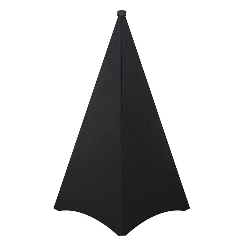 Universal Dj Light Speaker Stand Cover Triple Sided Tripod Stand Skirt Scrim Cover Stretchable Material (Tripod Not Included)_voghion.com
