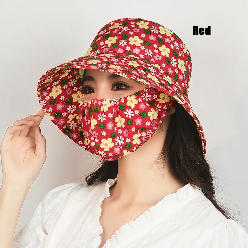 Sombrero de pescador con protección total para el rostro, nuevo y moderno sombrero de pescador con protección solar para el sol en la playa, para el trabajo al aire libre y el verano_voghion.com