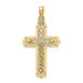 14k Fancy Crucifix Charm_voghion.com