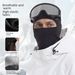 Masque de ski coupe-vent unisexe Casque de cyclisme polyvalent en polaire d'automne et d'hiver avec doublure chaude_voghion.com