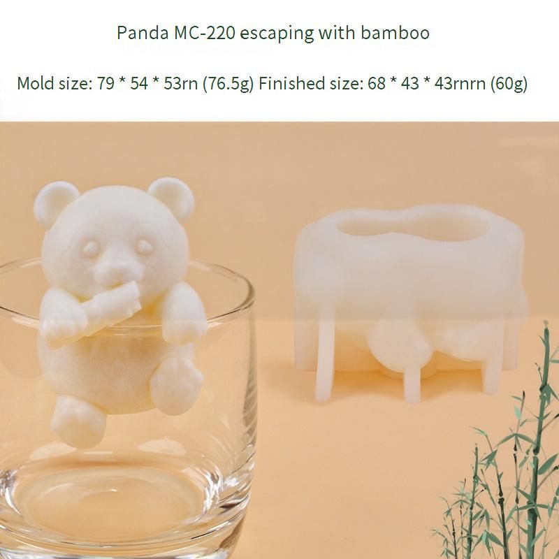 Peach Cat Silicone Ice Cube Mold (DIY For Hanging Ice Cubes, Ice Cream & Chocolate Decorations - BPA-Free, Non-Stick, Reusable)​_voghion.com