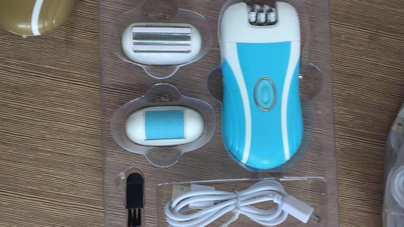 3-In-1 Multi-Functional Trimmer - Electric Shaver For Beard Body Hair & Callus Removal_voghion.com