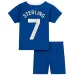 23 24 STERLING T.SIA Dětská souprava Fotbalové dresy CHALOBAH ENZO FOFANA NKUNKU Domácí Venku 3. Dětský Oblek Fotbalová košile Krátká_voghion.com