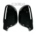 Schwarze Seitenspiegel-Abdeckungen für Audi A6 C6 4F A4 A5 B8 8K Q3 SQ3 A8 D3 S4 S5 S6 S8 Türflügel 2008 2009 2012 2015 A3 8P_voghion.com