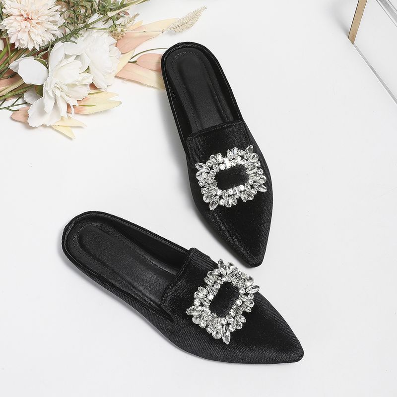 Women's Shoes 41 43 Slippers For Women Summer Outdoor Wear New Mules Fashionable_voghion.com