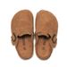 RUIZUSTOCK Autumn Winter Children's Cork Slippers Genuine Leather Boys' Beach Shoes Closed-Toe Girls' Suede Cowhide_voghion.com