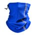 LazyZoom Winter Fleece Warm Gaiter Outdoor Night Riding Mask Cold-Proof Ski Reflective Strip Drawstring Half Face Neck Warmer_voghion.com