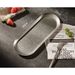 Stainless Steel Ins Oval Simple Creative Tableware Towel Plate Dish Japanese Style Jewelry Tray_voghion.com