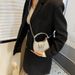 Out Of Fashion Texture Underarm Bags For Women 2023 New Fashionable Diamond Shoulder Bags Niche Chain Crossbody Bags For Women_voghion.com