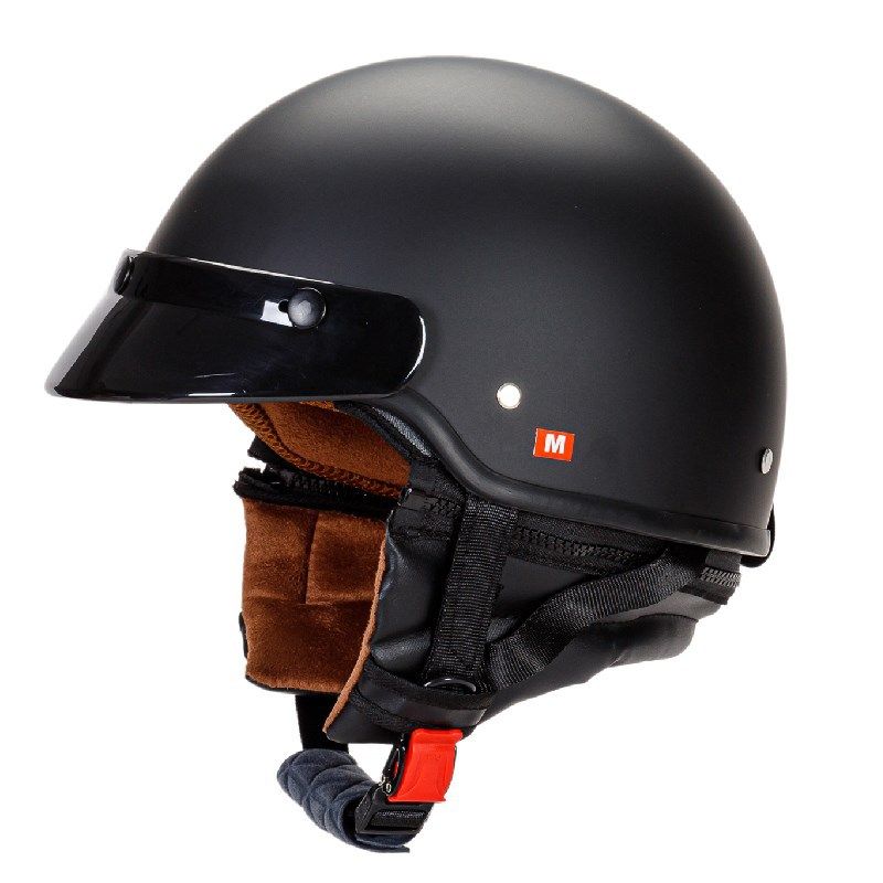 Neie liichte Motorradhelm mat Latz eraushuelbare Latz Four Seasons Universal Motorradhelm_voghion.com
