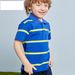 Summer Striped Korean Casual Children's Short Sleeved Cotton T Shirts For Boys And Girls Baby Bottoming Shirts_voghion.com