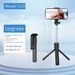 Adjustable Bluetooth Selfie Stick Tripod With Ring Light – Portable Phone Stand For Live Streaming, Vlogging & Perfect Group Shots_voghion.com