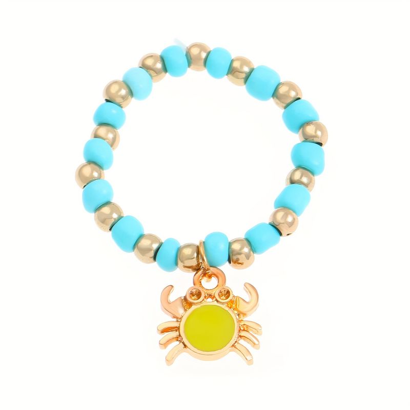 Set di collane con granchio dalla personalità esagerata e graziosi orecchini a forma di animale per le donne_voghion.com