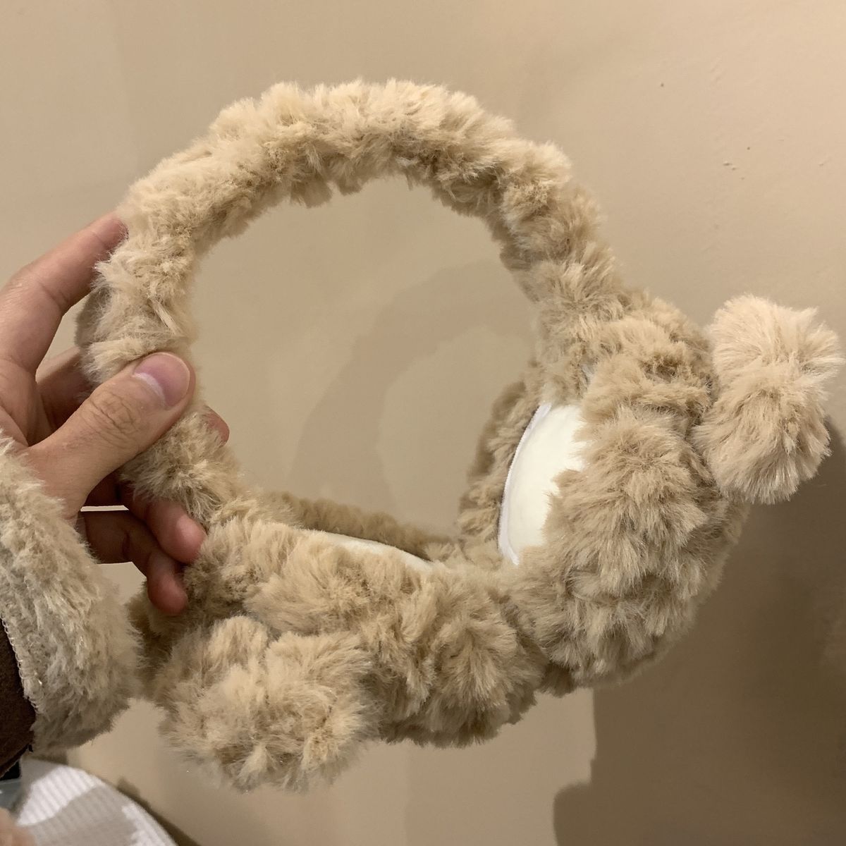 Paraorecchie invernali da donna, graziosi paraorecchie invernali antivento, morbidi e pieghevoli, caldi, con protezione antigelo._voghion.com