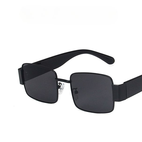 Male large face Europe and the United States retro trend square sunglasses_voghion.com