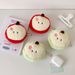 Cute Coin Purse Creative Cartoon Plush Pendant Mini Student Earphone Data Cable Storage Small Bag_voghion.com