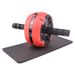 Set combinato di ruote addominali a ruota singola per il fitness domestico, set da 7 pezzi con pinza per ruote addominali, allenamento completo_voghion.com