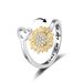 Rotatable Ring Women's Niche Design Fashion Personalized Rotating Ring_voghion.com