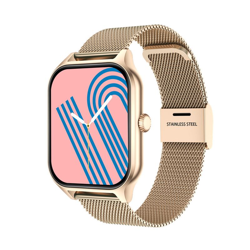 New GT40 smartwatch with heart rate, pressure, blood oxygen monitoring, Bluetooth communication, large screen message_voghion.com