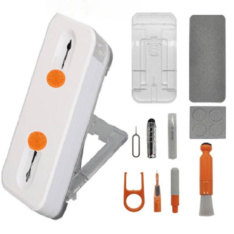 12 In 1 Laptop Cleaning Kit, Multifunctional Keyboard Cleaner Brush With Keycap Puller For Tablet, Phones, PC_voghion.com