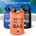 Bolsa seca flotante impermeable para natación al aire libre con un solo hombro y dos baldes OCEAN PACK_voghion.com