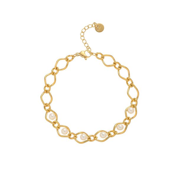 Bijoux pour femmes, collection de bracelets en perles de titane français, perles incrustées, design en acier inoxydable_voghion.com