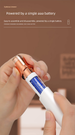 Trimmer en wenkbrauwshaper voor dames, USB-minischeerapparaat met droge batterij en lippenstift-epilator_voghion.com