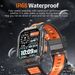 Smart Watch With Bluetooth Calling, Flashlight, Heart Rate/Blood Pressure Monitoring, Outdoor Sports Tracking & Local Music Playback_voghion.com