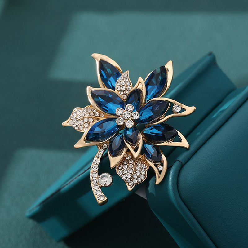 Spilla di lusso leggera da donna, di alta qualità, con cristalli, per fissare abiti, accessori per abbigliamento, fibbia per colletto, piccolo regalo._voghion.com