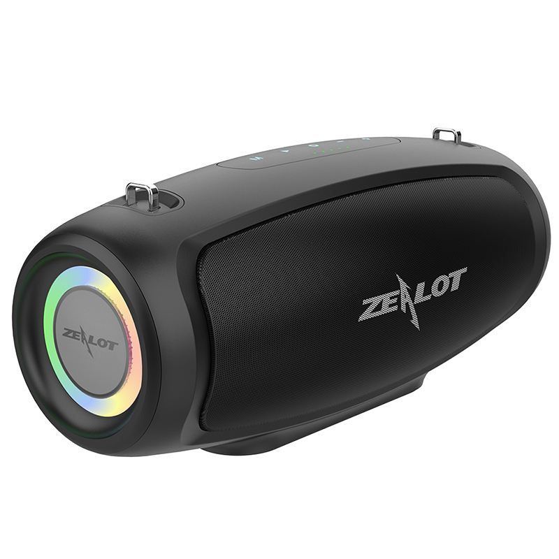 Zealot – haut-parleurs Bluetooth S37, puissance de sortie 40W, boîte de son sans fil, basses profondes, caisson de basses stéréo, lecteur de musique étanche pour l'extérieur_voghion.com