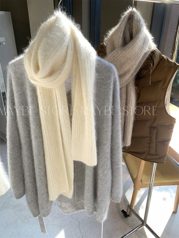 Everyone looks good wearing it. The atmosphere Korean culture is soft fluffy, with thick warm scarves made of wool and_voghion.com