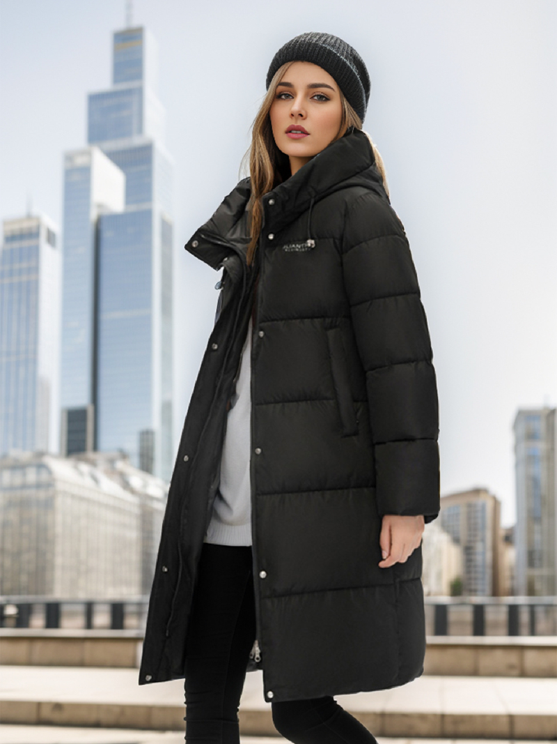 Giacca invernale calda da donna, giacca imbottita in cotone, giacca lunga e calda da donna, giacca imbottita in cotone, cappotto con cappuccio, taglie forti_voghion.com