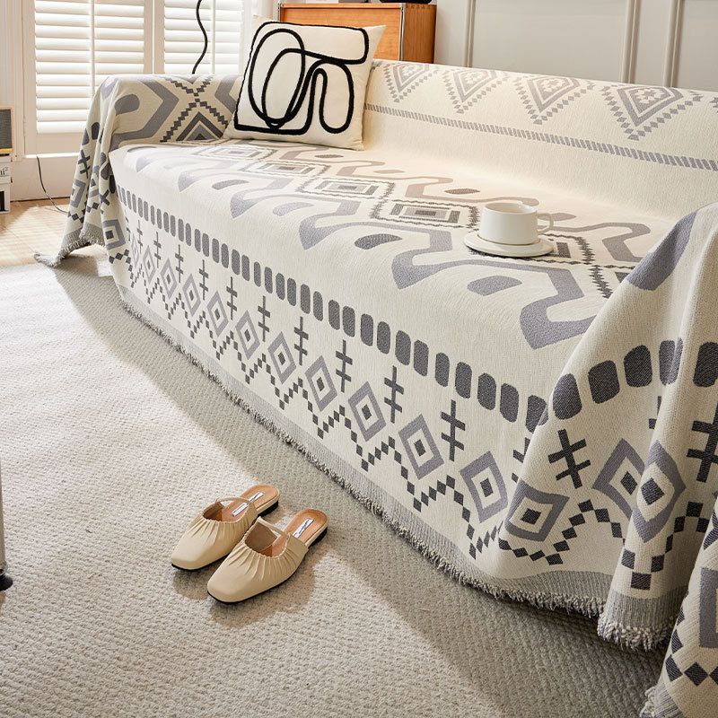 Bohemian full cover sofa cover cloth four seasons universal chenille sofa towel sofa cover sofa blanket dustproof_voghion.com