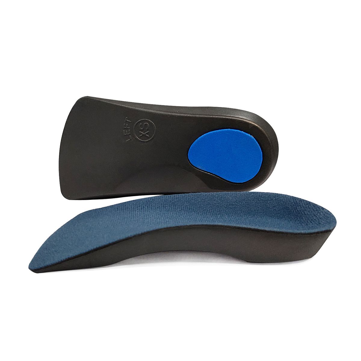 Corrective insoles EVA arch orthotic half pads to correct flat feet inward facing arch support insoles _voghion.com
