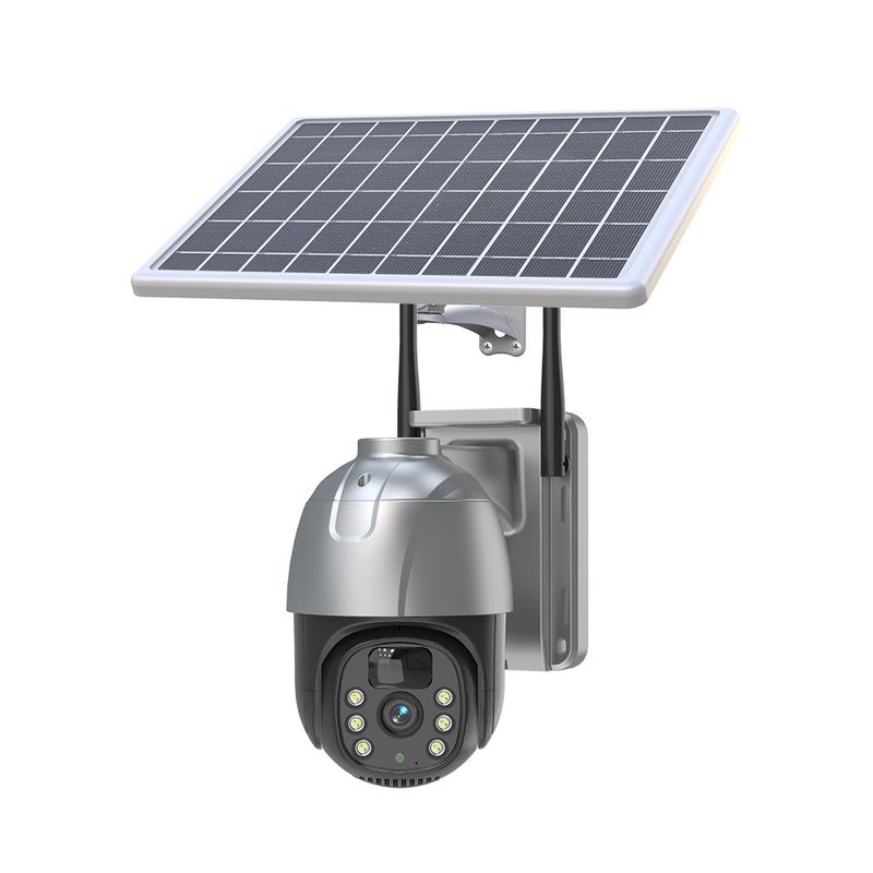 Smart Home Electronics Waterproof Solar Camera Camera No Need To Plug In Night Vision Binocular Camera Outdoor Solar Monitoring_voghion.com