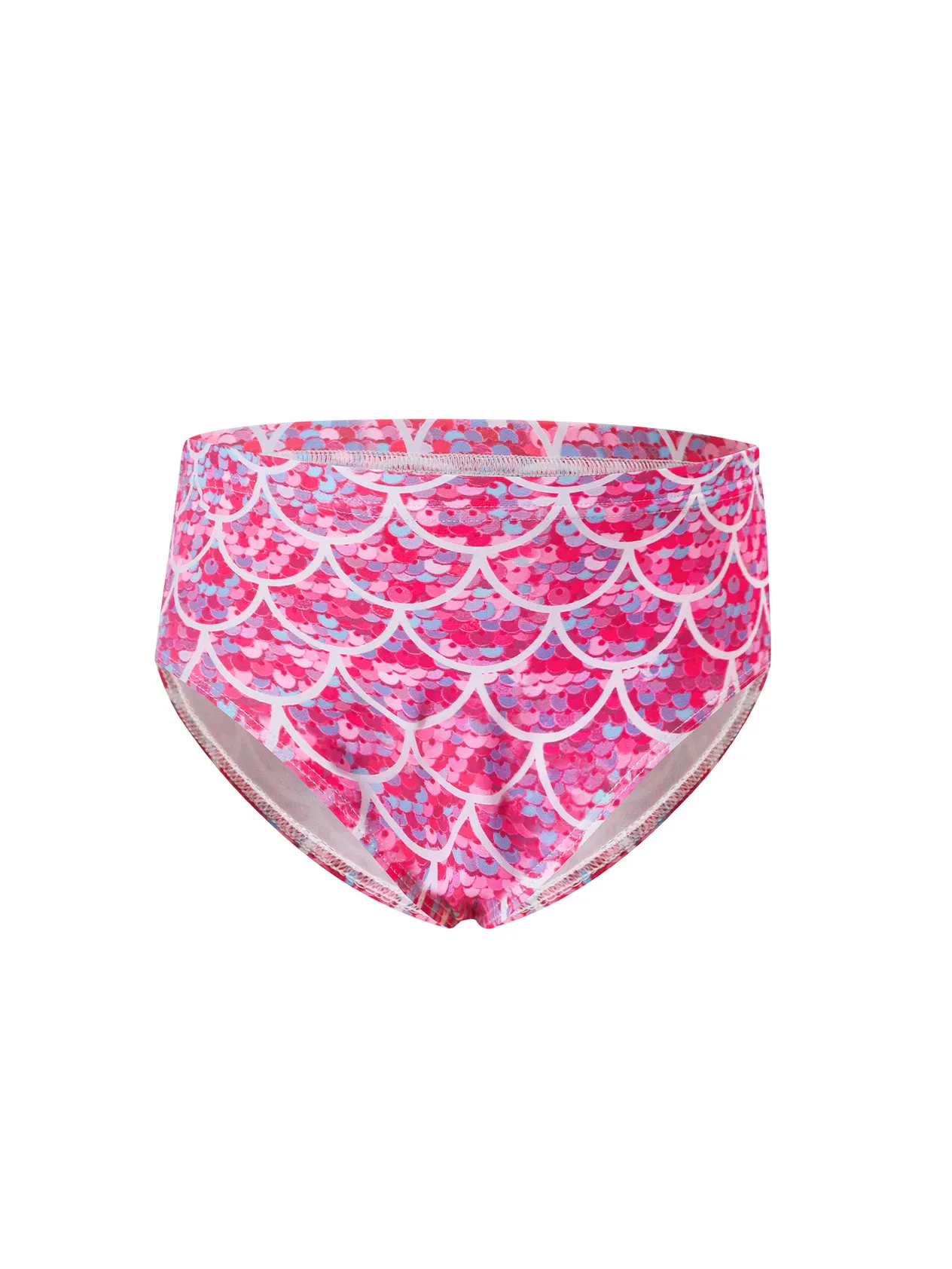 Maillot de bain sirène pour mère et enfant, trois pièces, queue de poisson, jupe princesse, bikini, performance_voghion.com