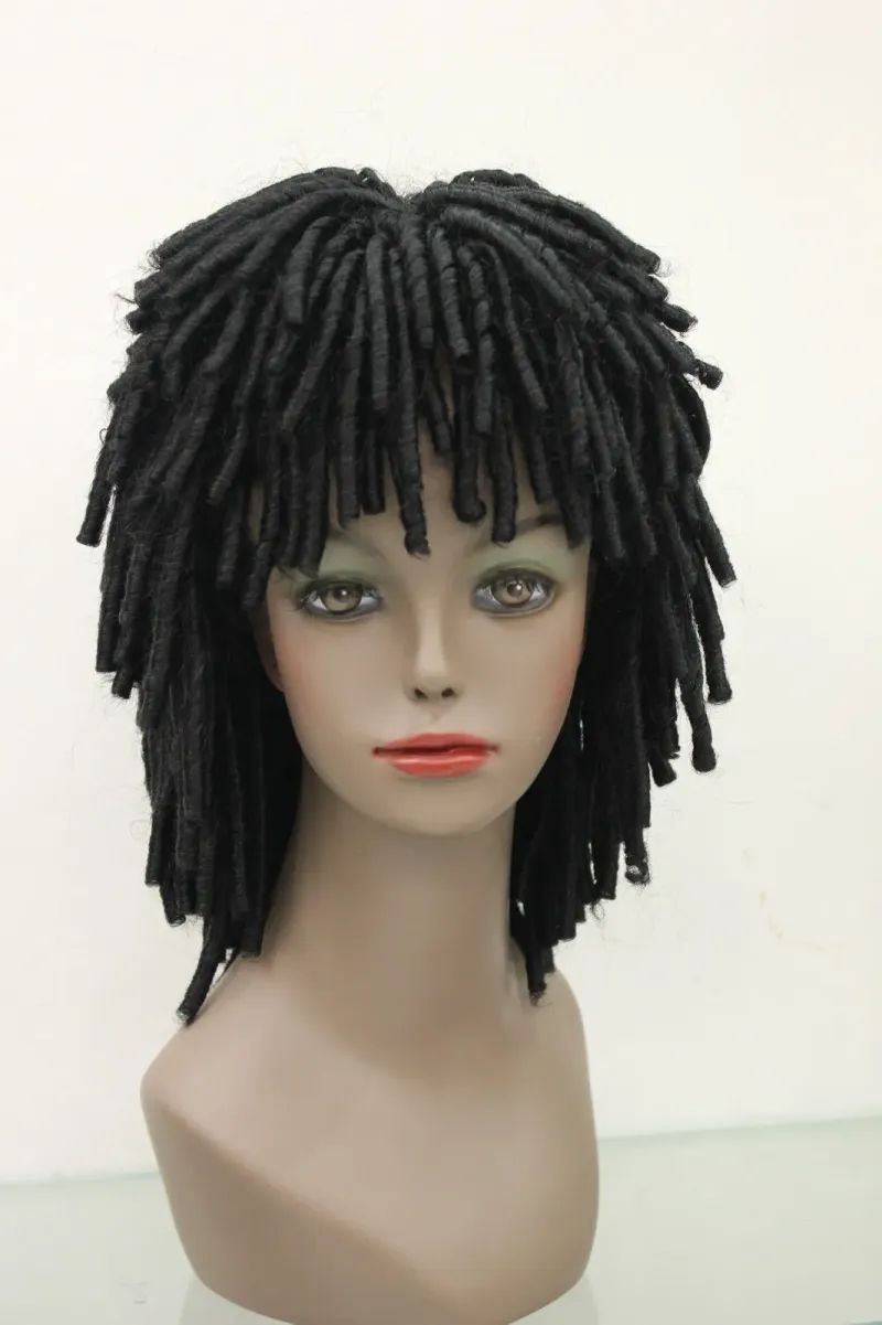 estilo africano preto mulheres senhora perucas DREADLOCKS RUUD GULLIT peruca_voghion.com