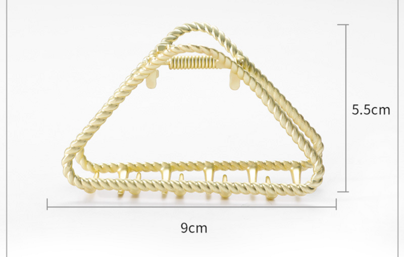 Unisex Hair clip Metal clip Internet celebrity girls edge clip hair headdress everything_voghion.com