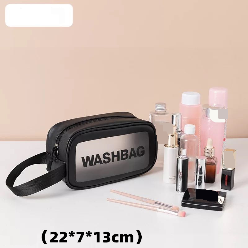 Women's Bags Travel Dry And Wet Separation Toiletry Bag Pu New Double Layer Portable Cosmetic Bag Swimming Cosmetic Storage Bag Large Capacity_voghion.com
