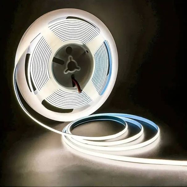 5V USB COB LED Strip Light With Touch Control, 252 LEDs/Meter, Adjustable Brightness For TV Backlight, Living Room & Bedroom Decoration_voghion.com