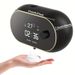 Distributore di sapone intelligente senza contatto: schiuma automatica, ricaricabile, montaggio a parete o da appoggio per cucina e bagno, nero_voghion.com