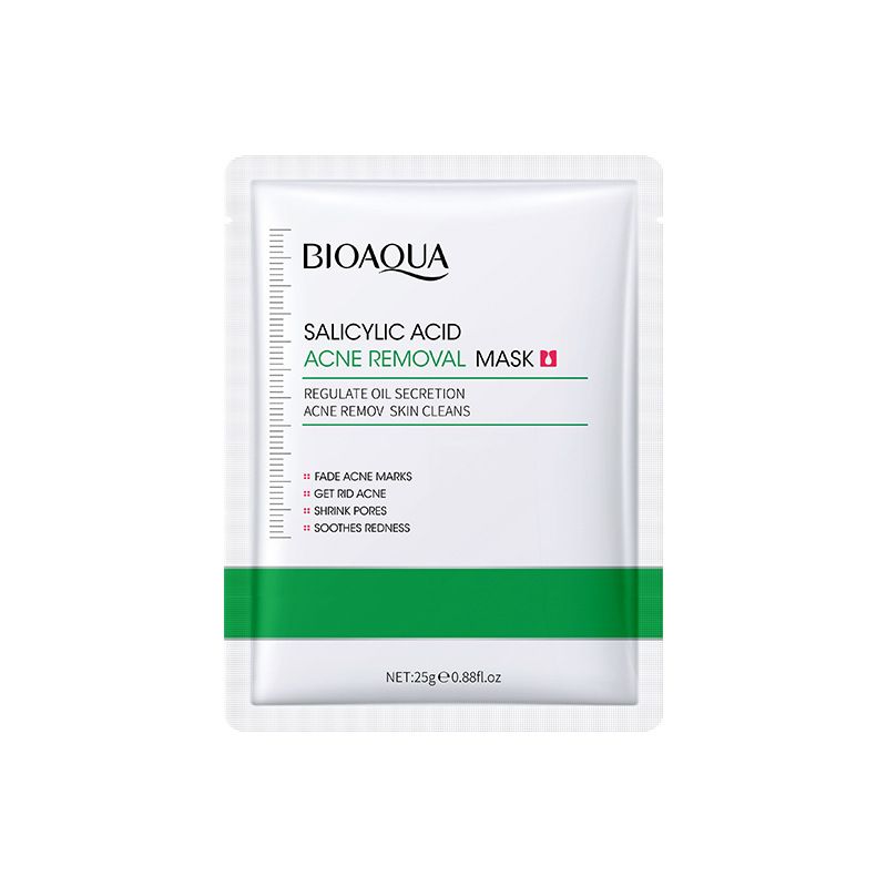 [] BIOAOUA Salicylic Acid Acne Removing Moisturizing And Shrinking Pore Facial Mask_voghion.com