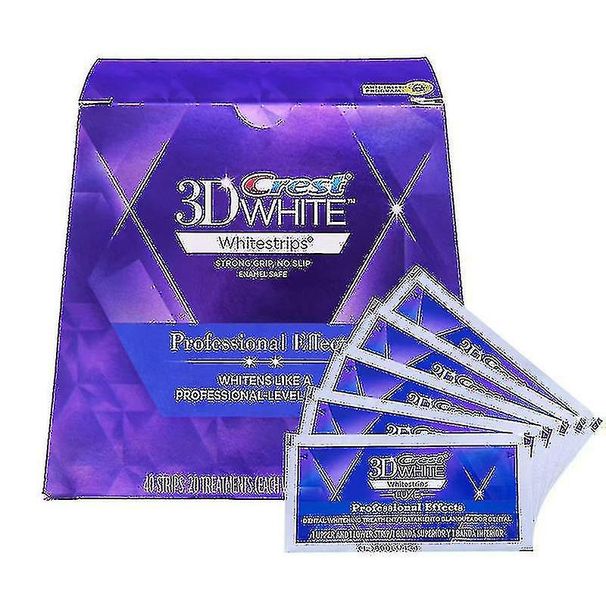 ()Effet professionnel 3D - Bandes de blanchiment des dents Effets professionnels 3d White Luxe - Kit de blanchiment des dents Shzev_voghion.com
