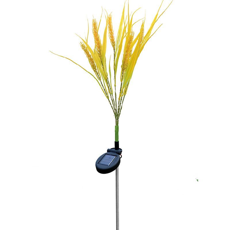 Lampe solaire décorative d'extérieur pour jardin, cour, épis de blé, grain de riz, simulation de pelouse, paysage, atmosphère lumineuse_voghion.com