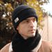 Autumn winter with warm woolen knitted plush and thick cold hats, ear protectors, windproof masks, hats_voghion.com