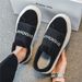 Fashion Designer Mens Suede Loafers Shoes Fashion Letter Slip On Casual Sneakers Men Comfort Vulcanize Shoes For Men Zapatillas Hombre_voghion.com