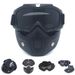 Occhiali sportivi Occhiali da casco retrò Occhiali da maschera Occhiali da moto fuoristrada Occhiali da moto retrò_voghion.com