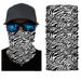 LazyZoom Pattern Series Magic Multifunctional Seamless Headscarf Printed Neck Gaiter Outdoor Cycling_voghion.com